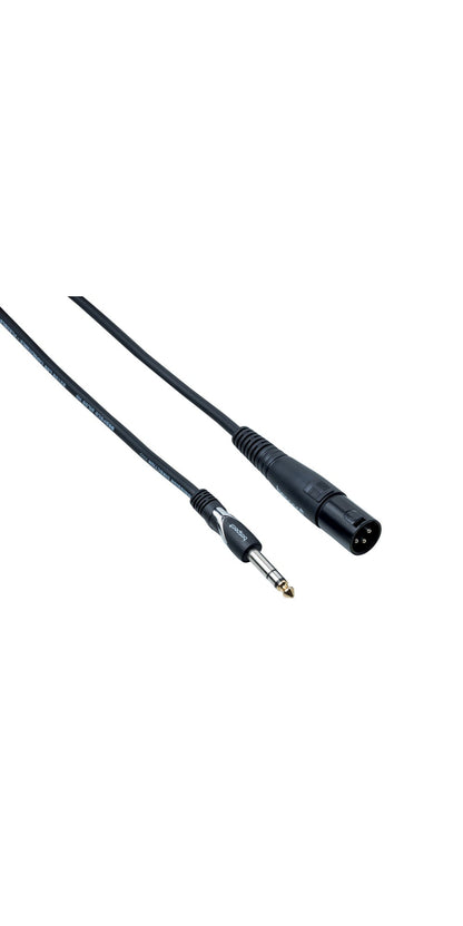 Bespeco HDSM100 High Quality Jack Stereo-XLR M Cable 1M - Music Bliss Malaysia