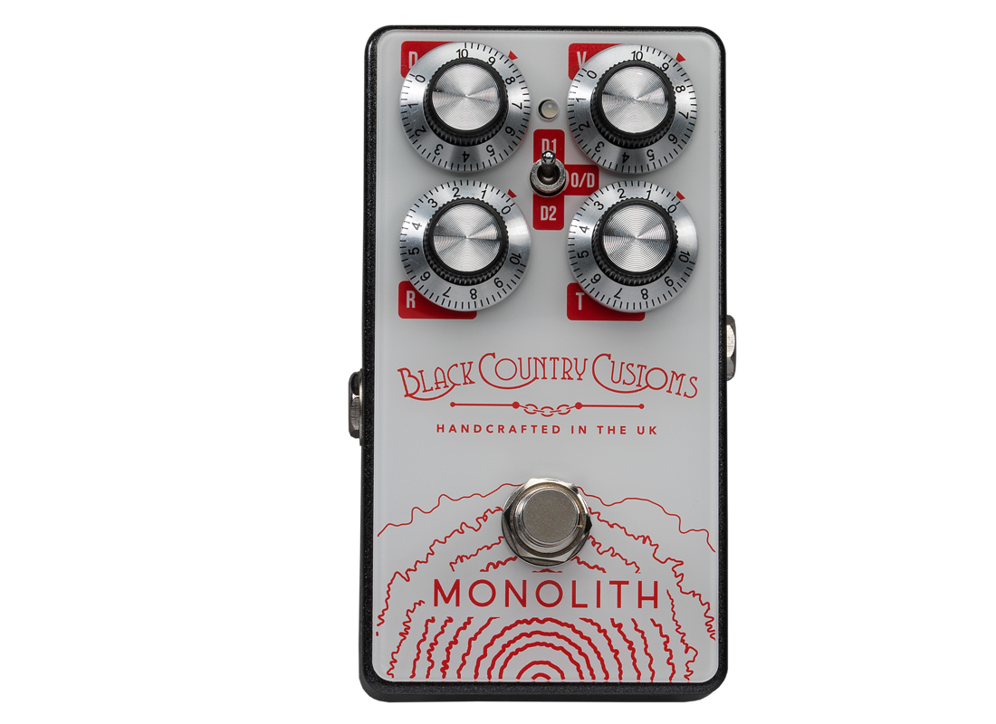 Laney Black Country Customs Monolith Distortion Effects Pedal - Music Bliss Malaysia