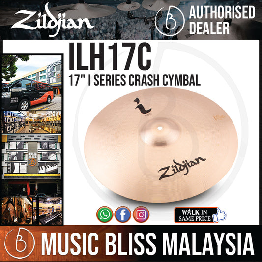 Zildjian 17" I Series Crash Cymbal (ILH17C) - Music Bliss Malaysia