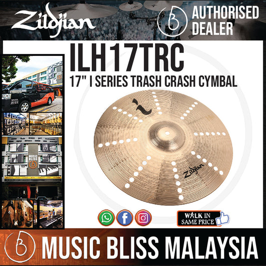 Zildjian 17" I Series Trash Crash Cymbal (ILH17TRC) - Music Bliss Malaysia