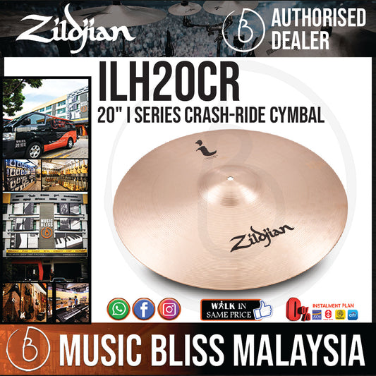 Zildjian 20" I Series Crash-Ride Cymbal (ILH20CR) - Music Bliss Malaysia