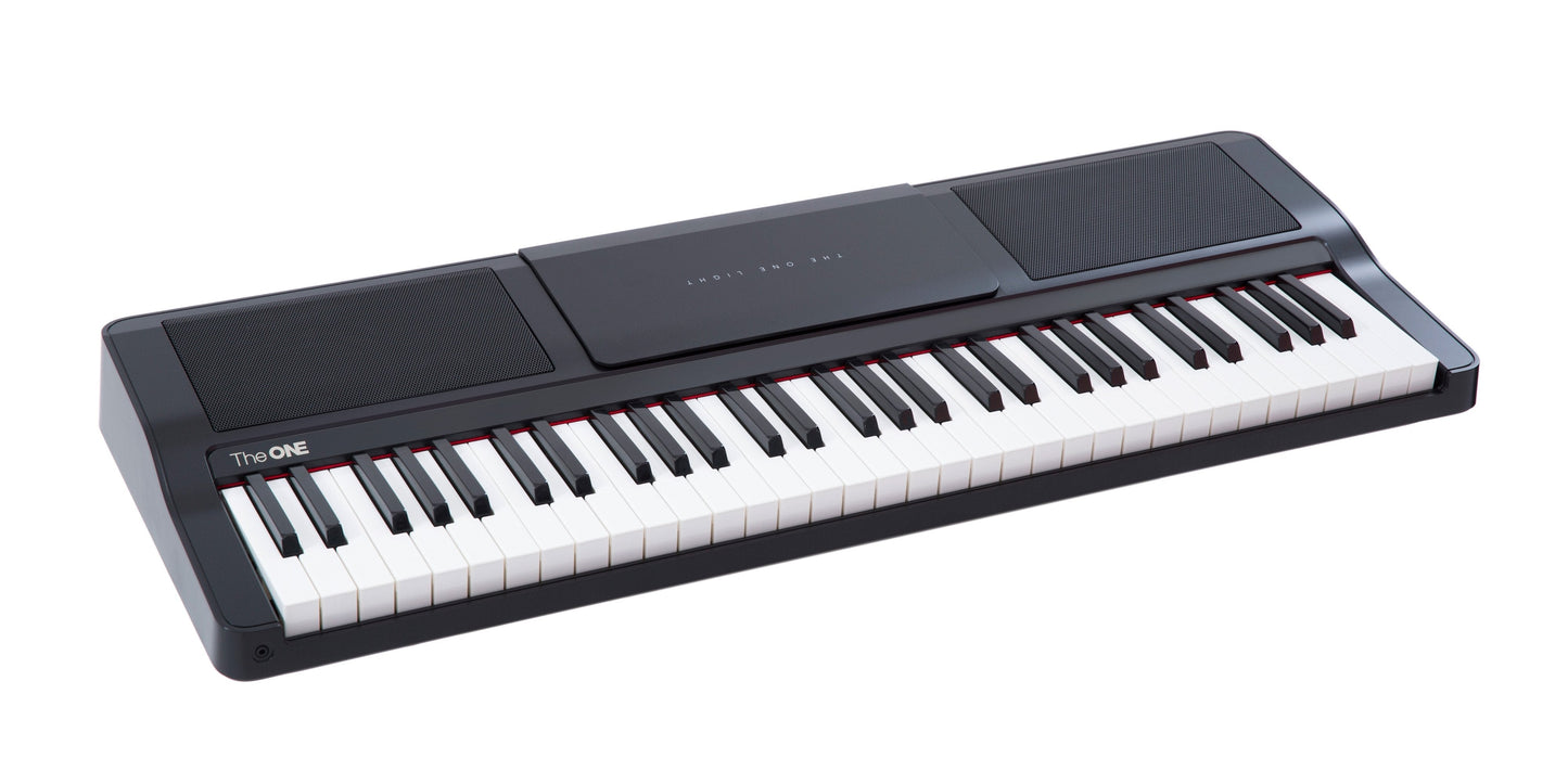 TheONE TOK1 61-Keys Portable Light Keyboard - Black - Music Bliss Malaysia
