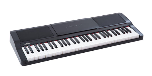 TheONE TOK1 61-Keys Portable Light Keyboard - Black - Music Bliss Malaysia