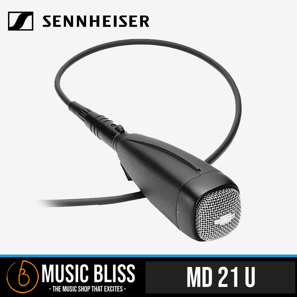 Sennheiser MD 21-U Omnidirectional Microphone - Music Bliss Malaysia