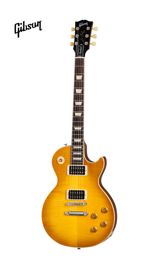 GIBSON LES PAUL STANDARD 50S FADED ELECTRIC GUITAR - SATIN HONEY BURST - Music Bliss Malaysia