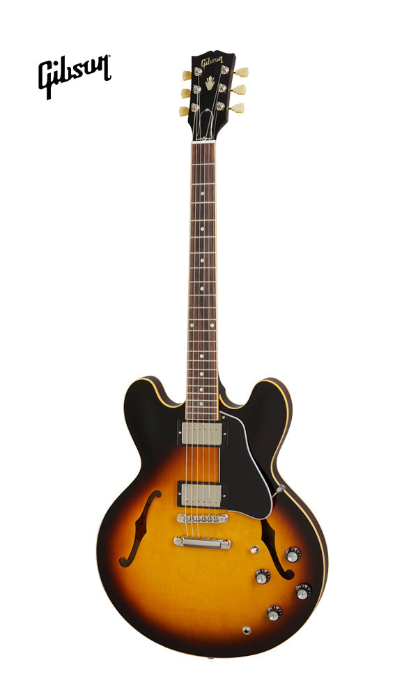 GIBSON ES-335 SEMI-HOLLOWBODY ELECTRIC GUITAR - VINTAGE BURST - Music Bliss Malaysia