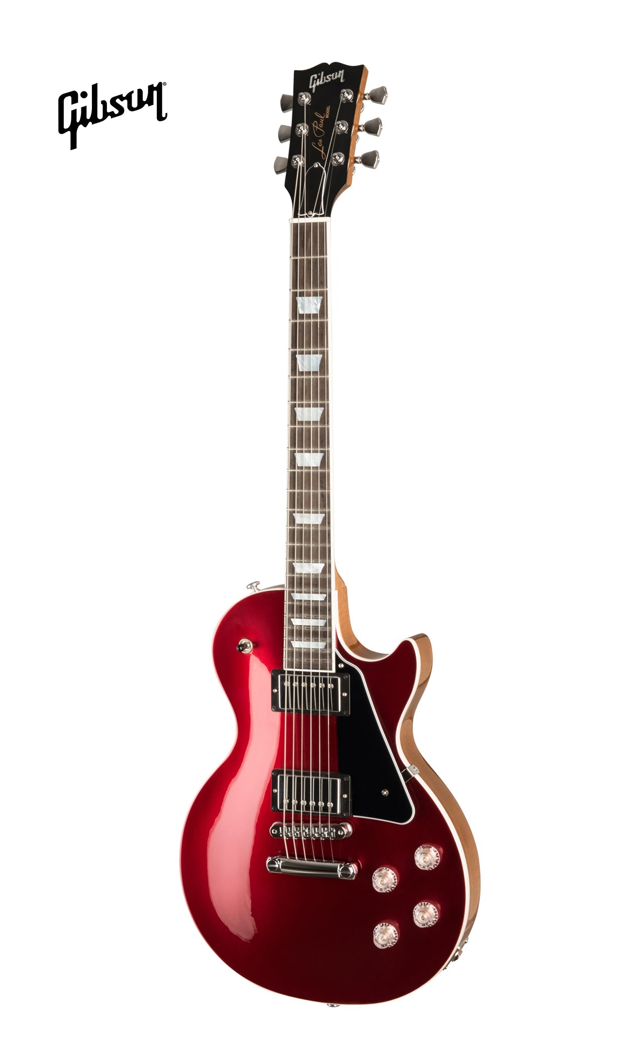GIBSON LES PAUL MODERN ELECTRIC GUITAR - SPARKLING BURGUNDY - Music Bliss Malaysia