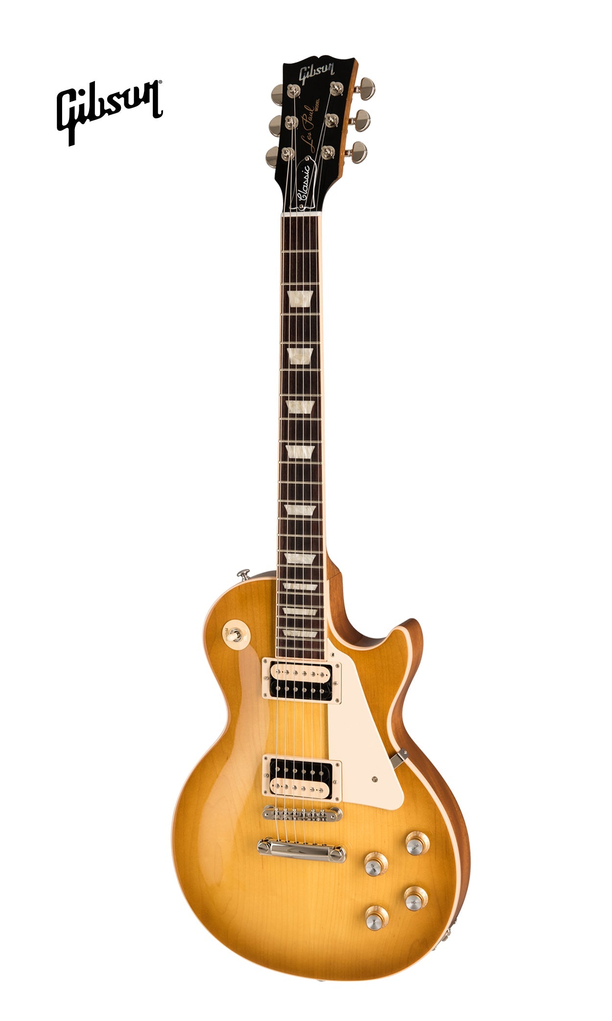 GIBSON LES PAUL CLASSIC ELECTRIC GUITAR - HONEYBURST - Music Bliss Malaysia