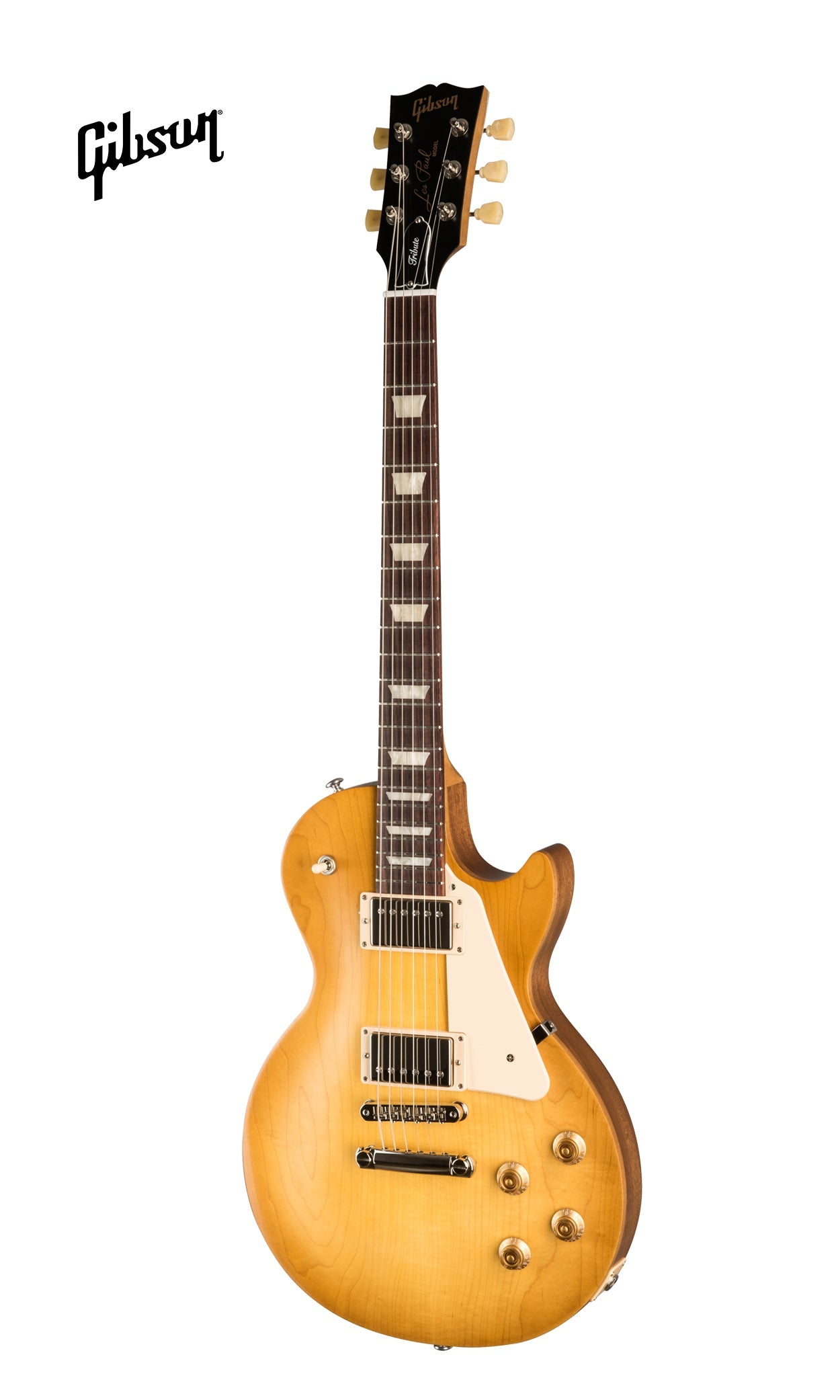 GIBSON LES PAUL TRIBUTE ELECTRIC GUITAR - SATIN HONEYBURST - Music Bliss Malaysia
