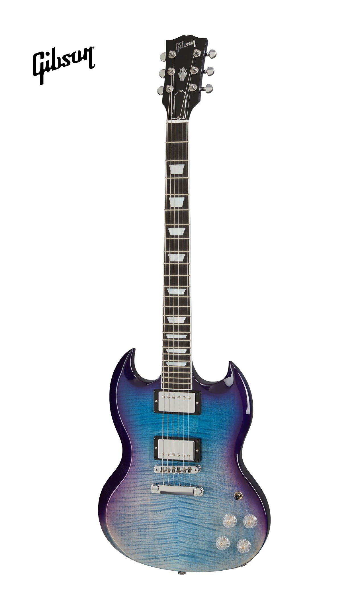 GIBSON SG MODERN ELECTRIC GUITAR - BLUEBERRY FADE - Music Bliss Malaysia
