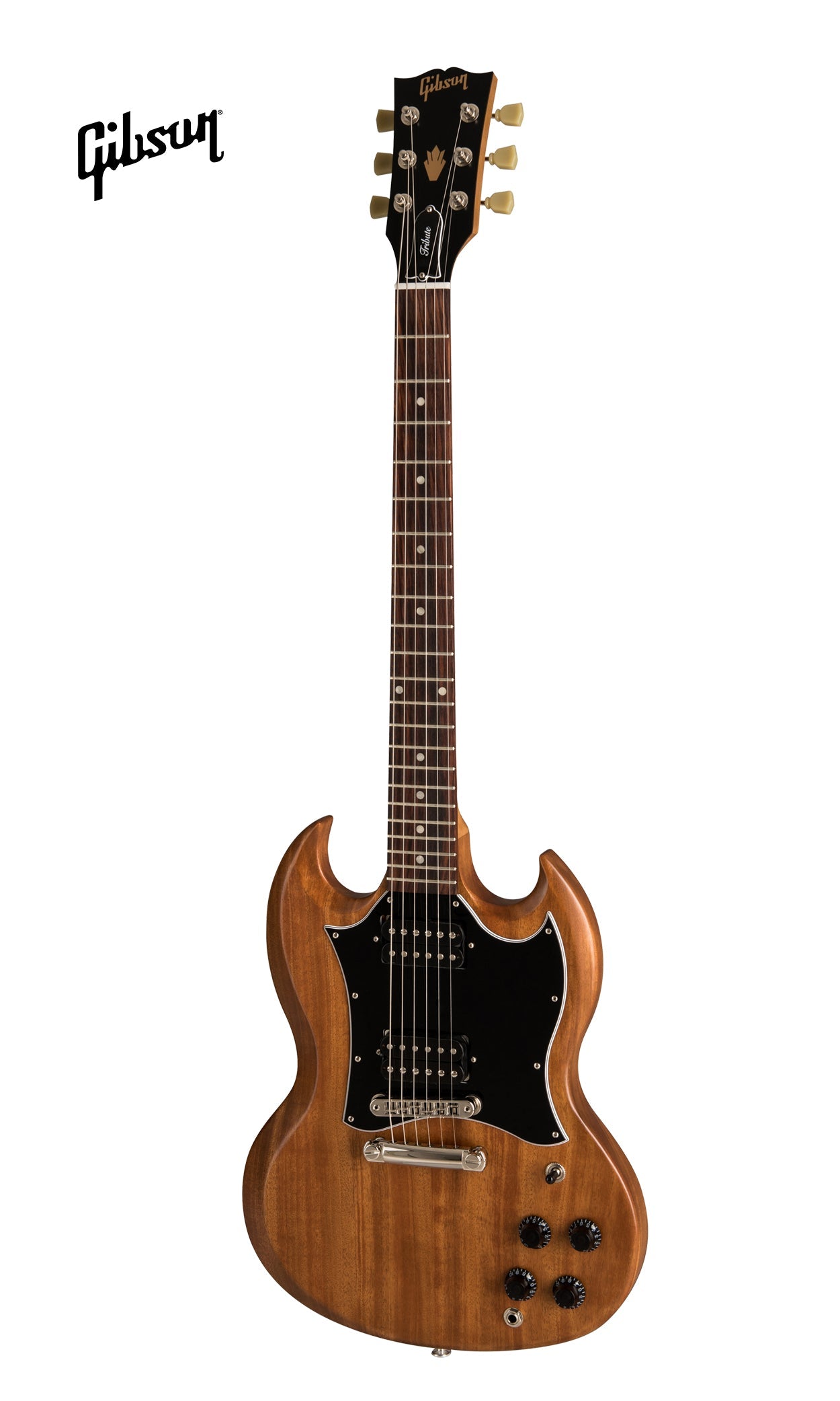 GIBSON SG TRIBUTE ELECTRIC GUITAR - NATURAL WALNUT - Music Bliss Malaysia