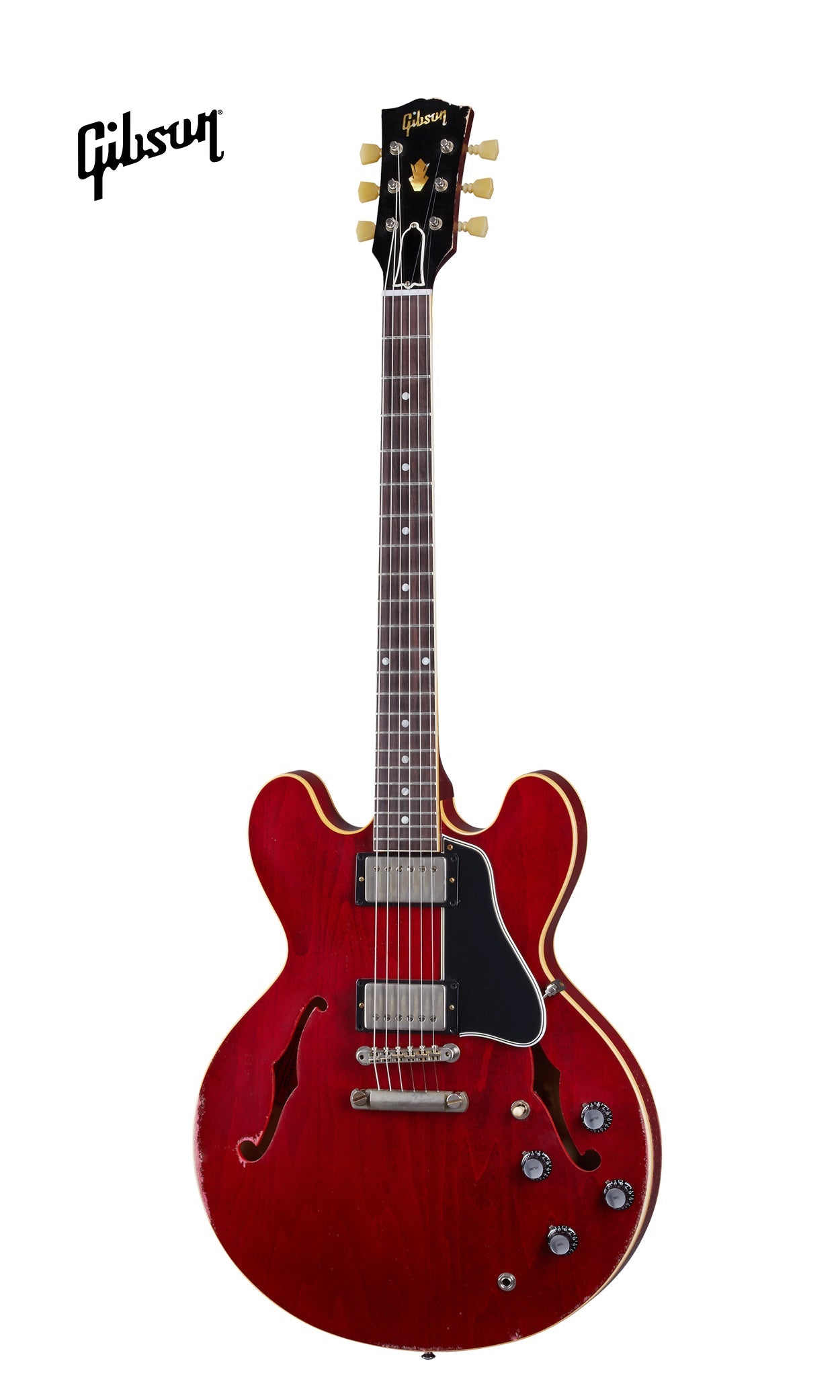 GIBSON 1961 ES-335 REISSUE VOS SEMI-HOLLOWBODY ELECTRIC GUITAR - 60S CHERRY - Music Bliss Malaysia