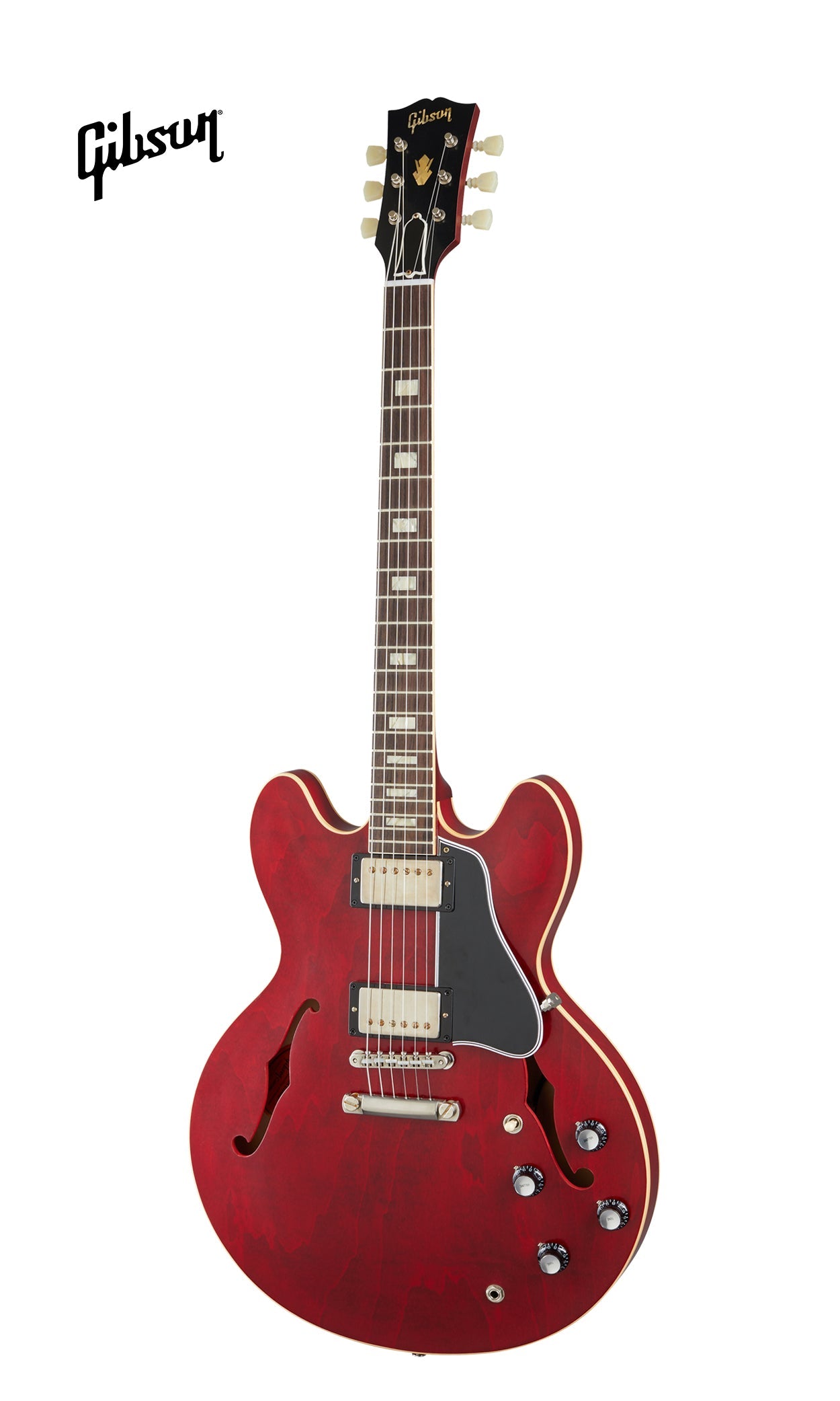 GIBSON 1964 ES-335 REISSUE VOS SEMI-HOLLOWBODY ELECTRIC GUITAR - 60S CHERRY - Music Bliss Malaysia