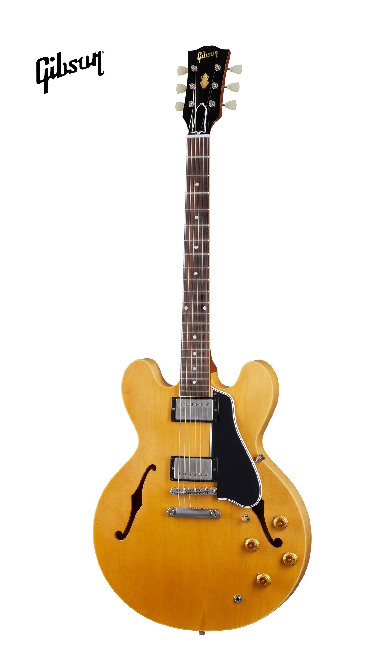 GIBSON 1959 ES-335 REISSUE ULTRA LIGHT AGED SEMI-HOLLOWBODY ELECTRIC GUITAR - VINTAGE NATURAL - Music Bliss Malaysia