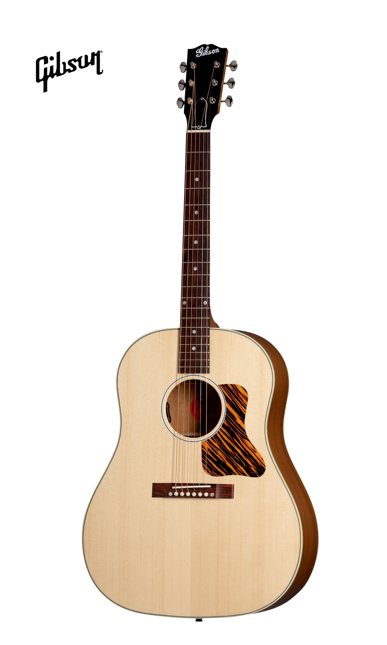 GIBSON J-35 FADED 30S ACOUSTIC-ELECTRIC GUITAR - ANTIQUE NATURAL - Music Bliss Malaysia