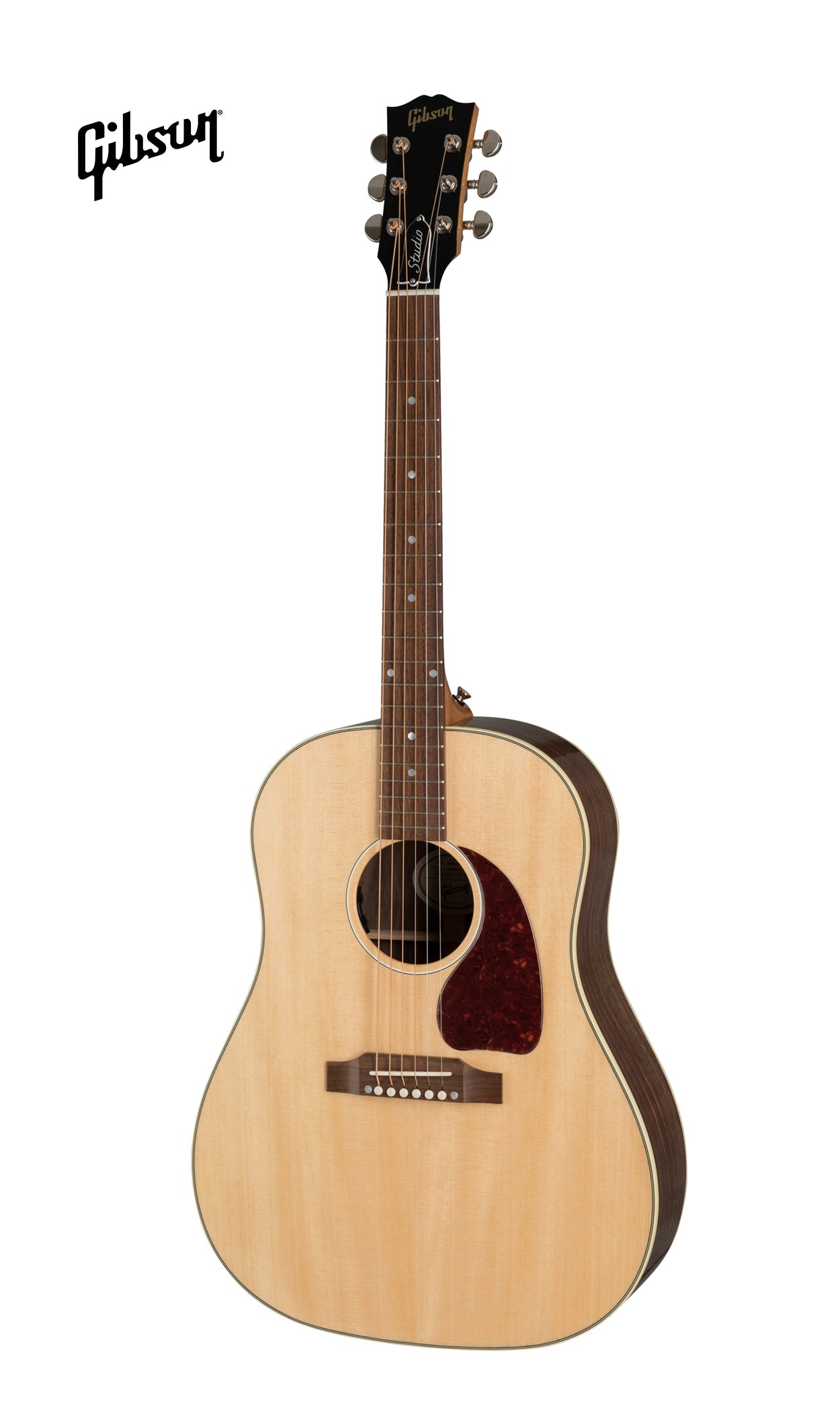 GIBSON J-45 STUDIO WALNUT ACOUSTIC-ELECTRIC GUITAR - ANTIQUE NATURAL - Music Bliss Malaysia
