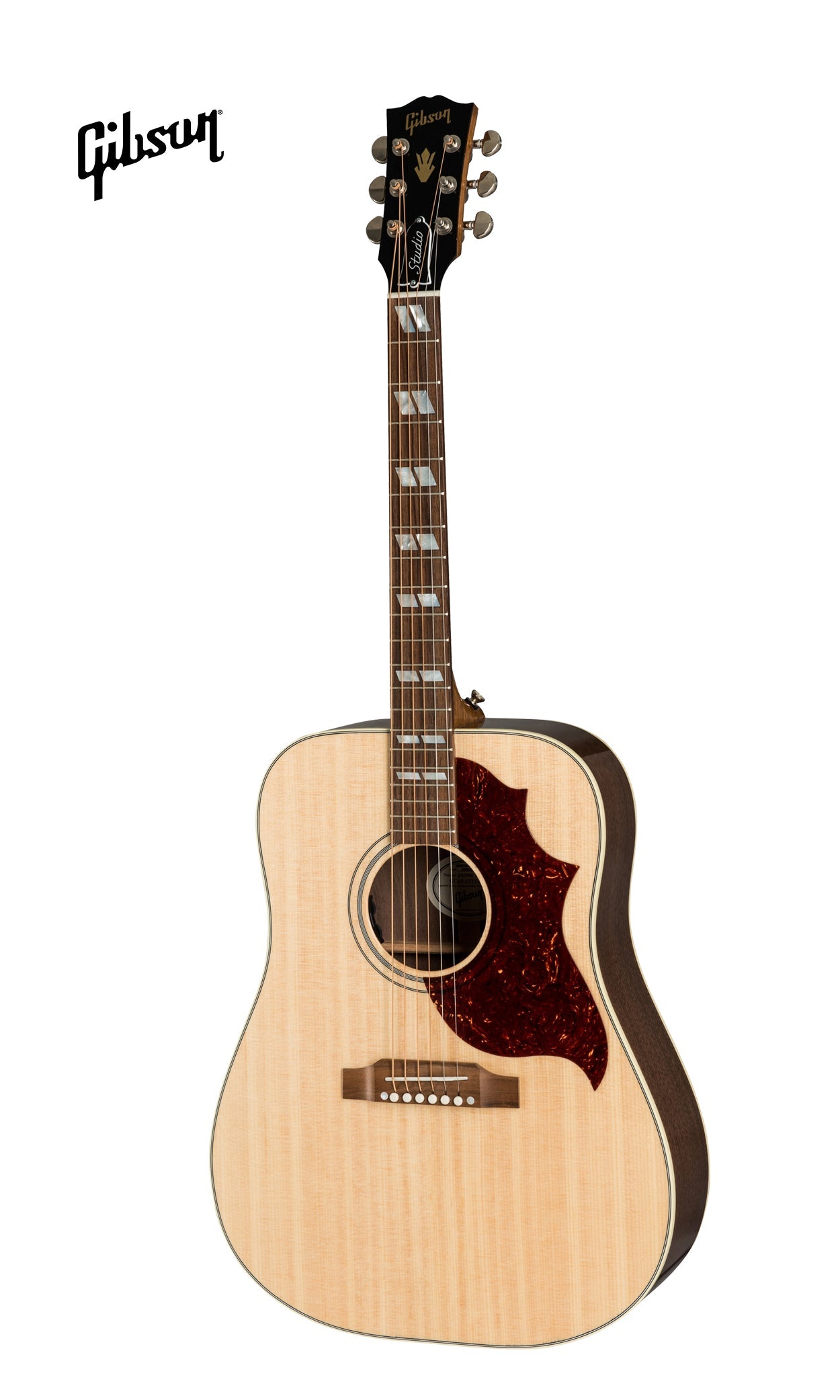 GIBSON HUMMINGBIRD STUDIO WALNUT ACOUSTIC-ELECTRIC GUITAR - NATURAL - Music Bliss Malaysia