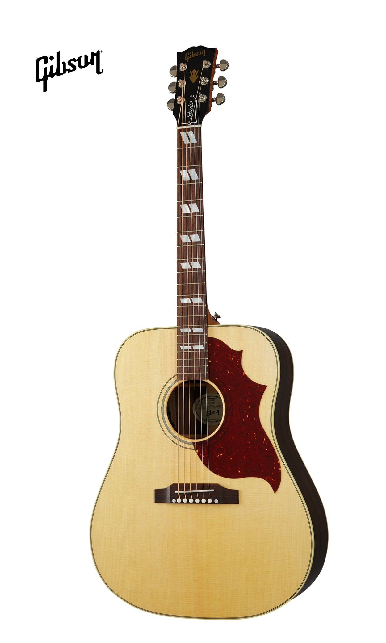GIBSON HUMMINGBIRD STUDIO ROSEWOOD ACOUSTIC-ELECTRIC GUITAR - NATURAL - Music Bliss Malaysia