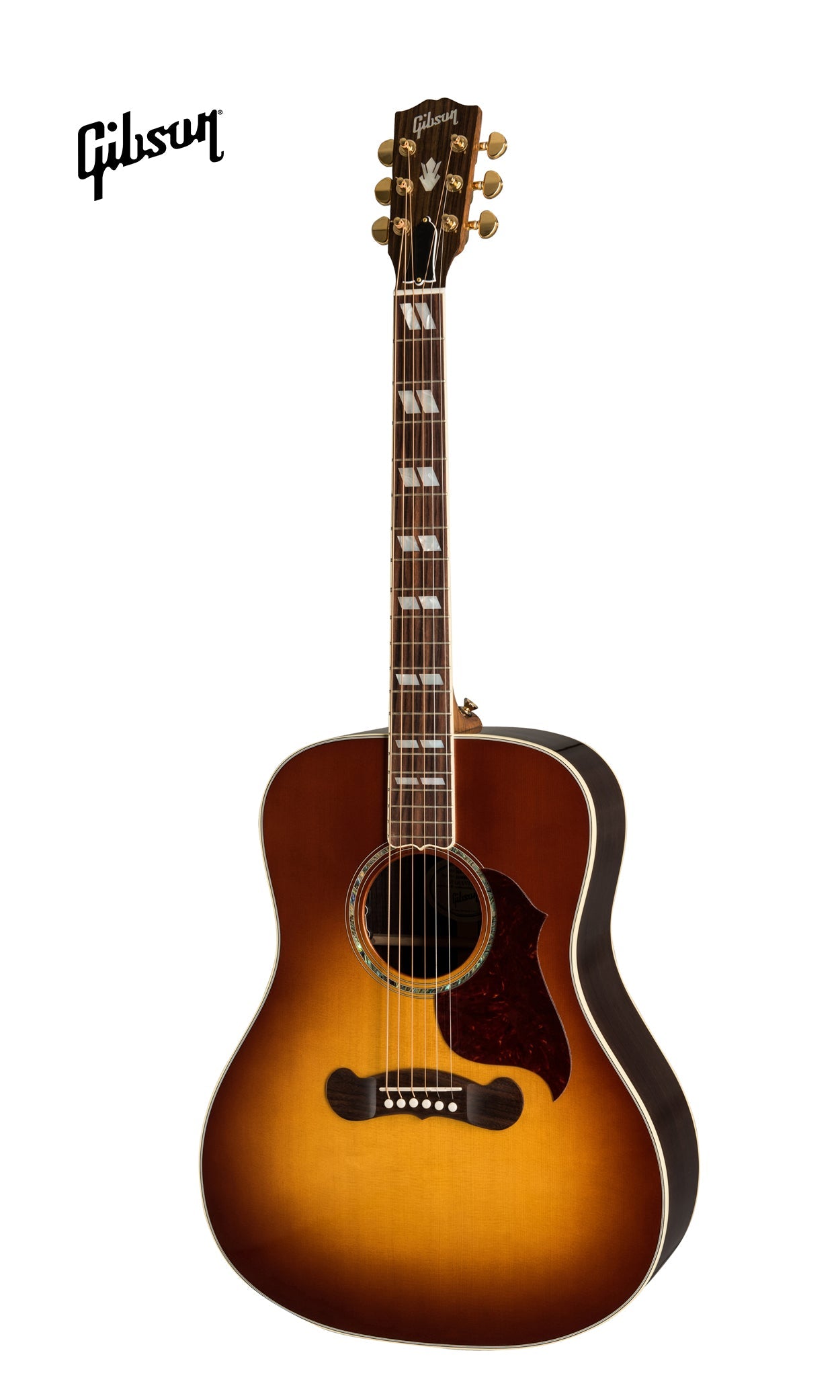 GIBSON SONGWRITER STANDARD ROSEWOOD ACOUSTIC-ELECTRIC GUITAR - ROSEWOOD BURST - Music Bliss Malaysia