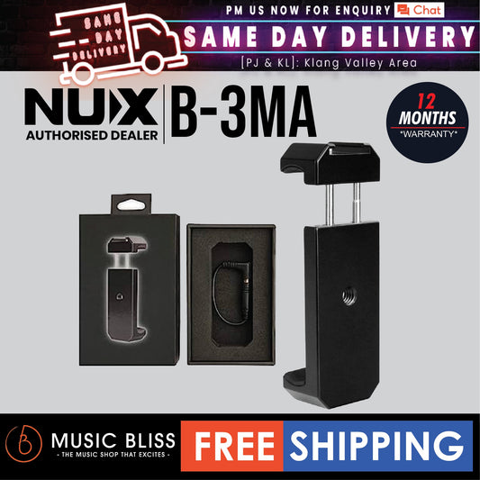 Nux B-3MA Mobile Phone Holder Mount For Clip On Mic Microphone System - Music Bliss Malaysia