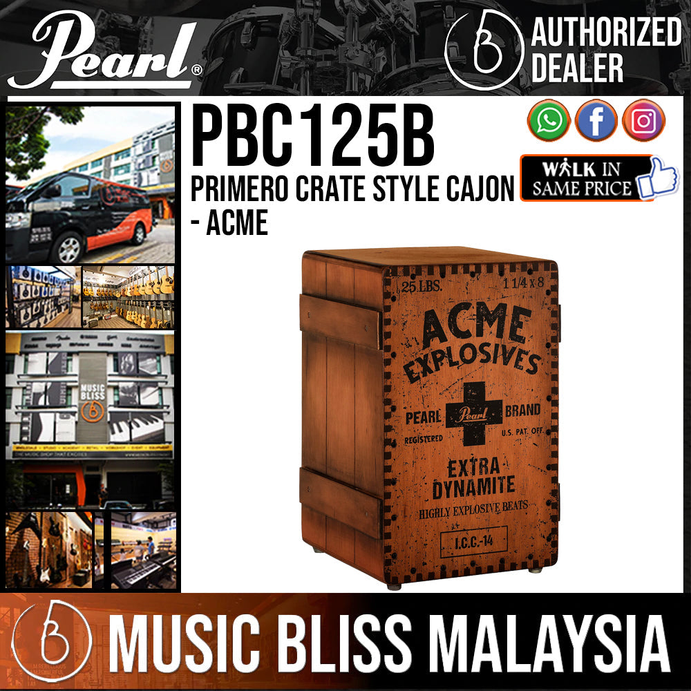 Pearl Primero Crate Style Cajon - Acme - Music Bliss Malaysia