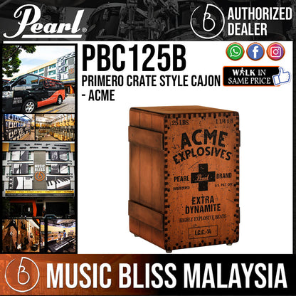 Pearl Primero Crate Style Cajon - Acme - Music Bliss Malaysia