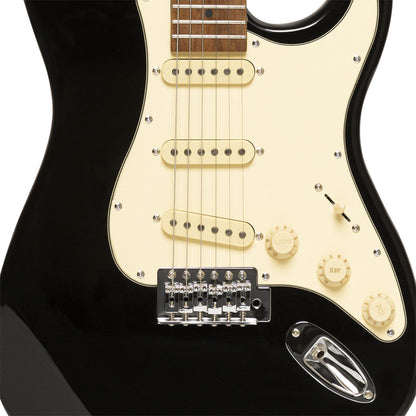 Stagg SES-55 Series 55 Electric Guitar - Black - Music Bliss Malaysia
