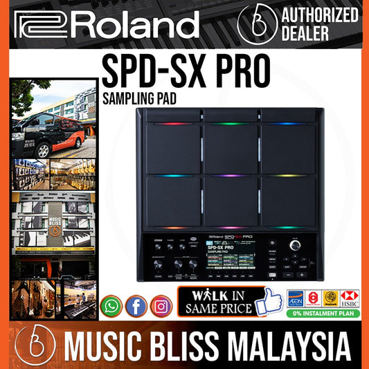 Roland SPD-SX Pro Sampling Pad - Music Bliss Malaysia
