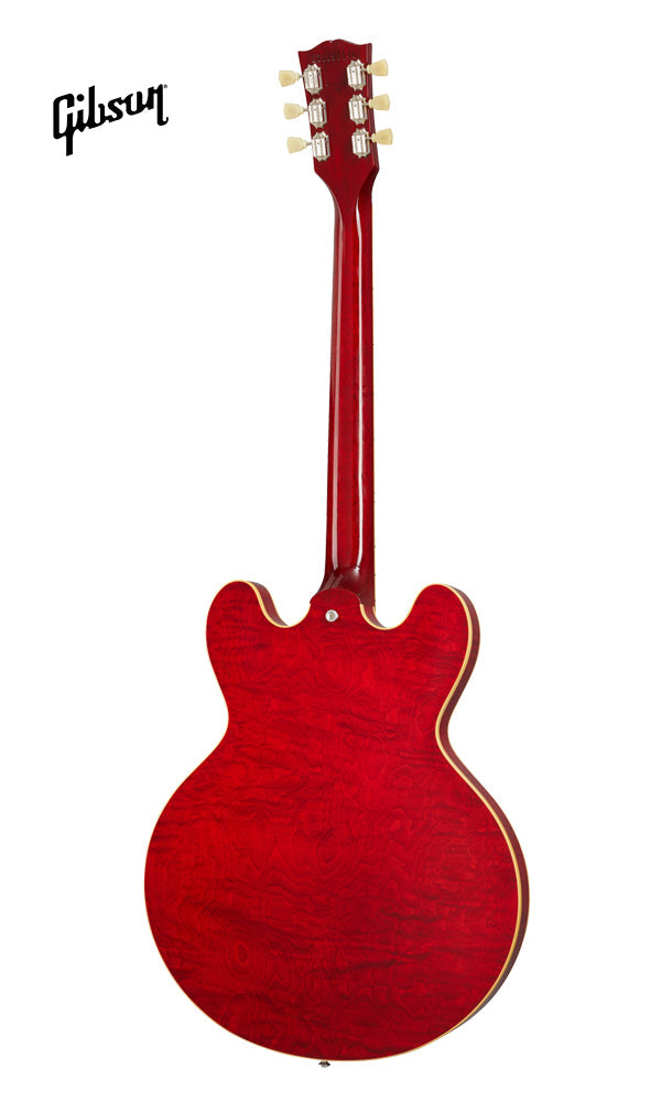 GIBSON ES-335 FIGURED SEMI-HOLLOWBODY ELECTRIC GUITAR - 60S CHERRY - Music Bliss Malaysia