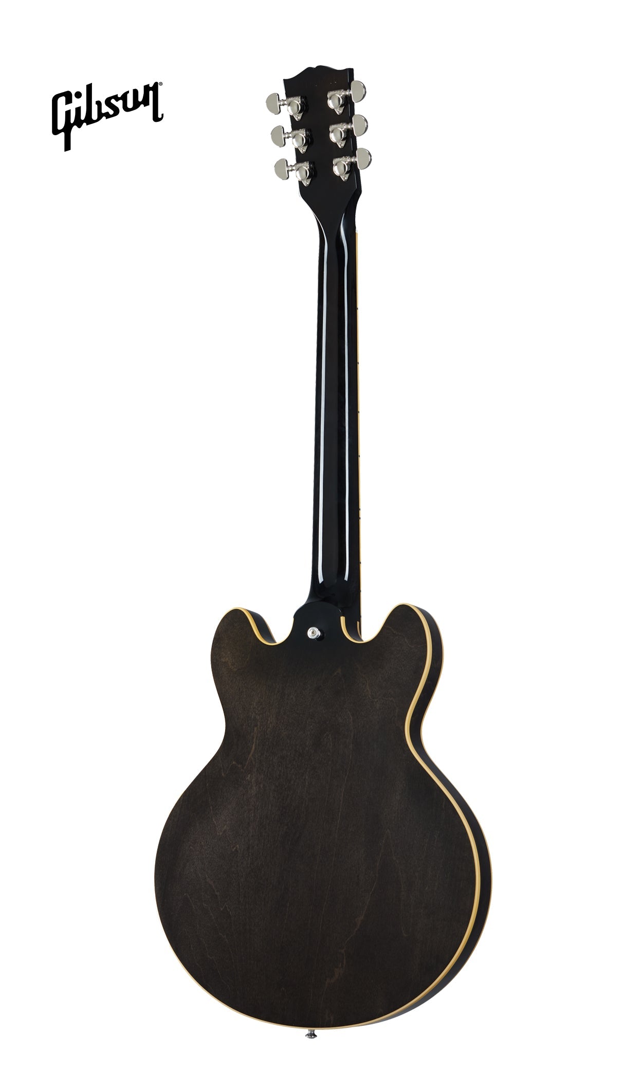 GIBSON ES-339 SEMI-HOLLOWBODY ELECTRIC GUITAR - TRANS EBONY - Music Bliss Malaysia
