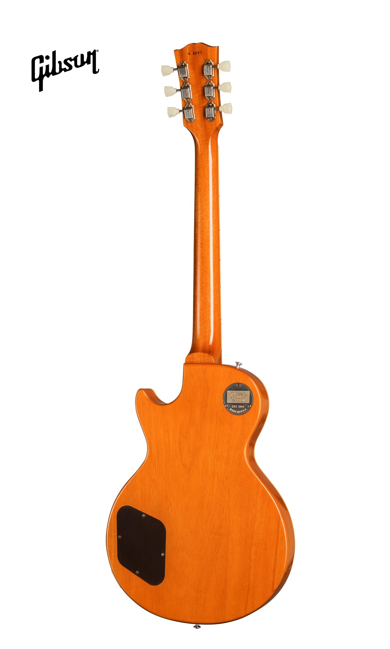 GIBSON 1954 LES PAUL REISSUE VOS ELECTRIC GUITAR - DOUBLE GOLD - Music Bliss Malaysia