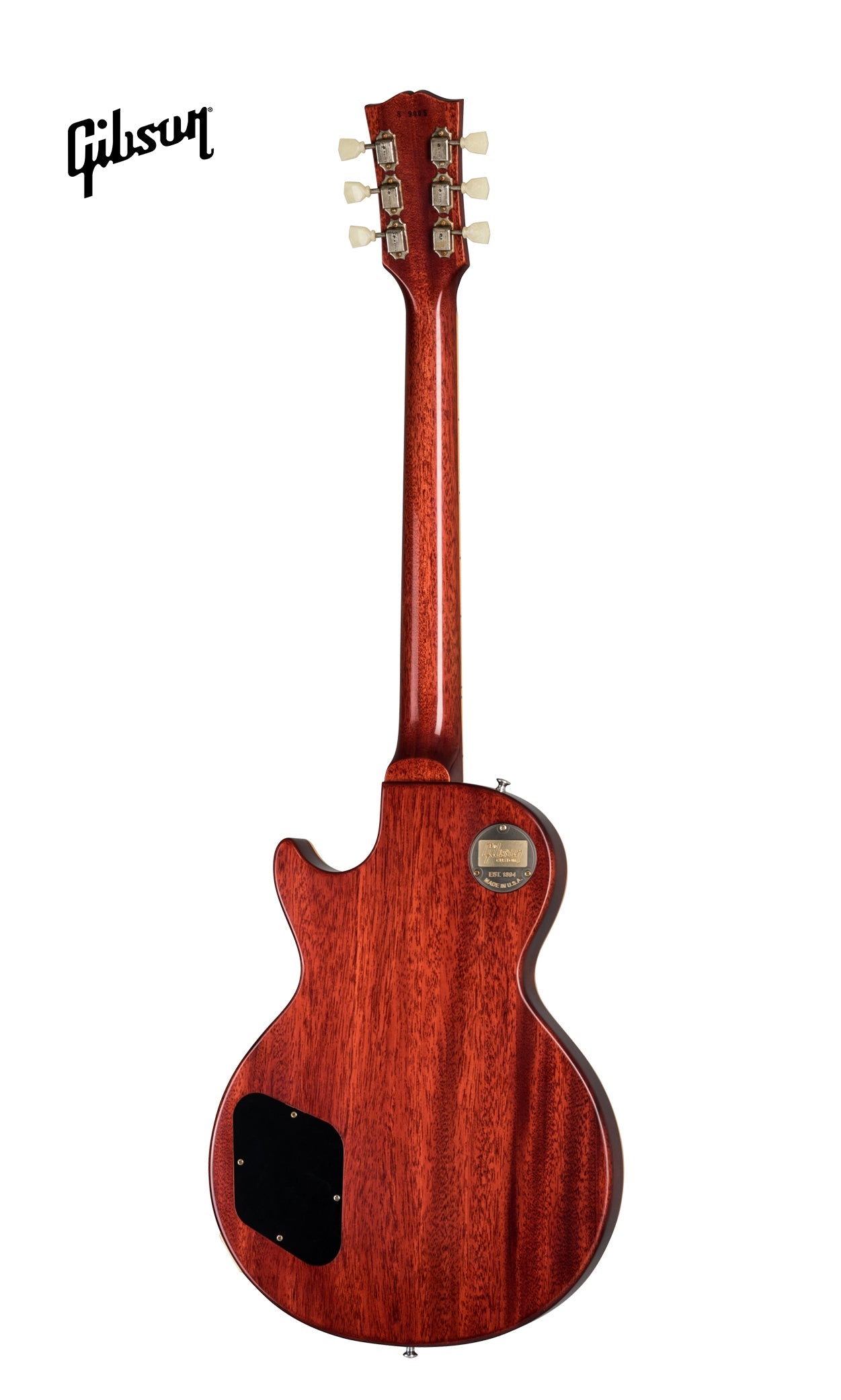 GIBSON 1958 LES PAUL STANDARD REISSUE VOS ELECTRIC GUITAR - BOURBON BURST - Music Bliss Malaysia