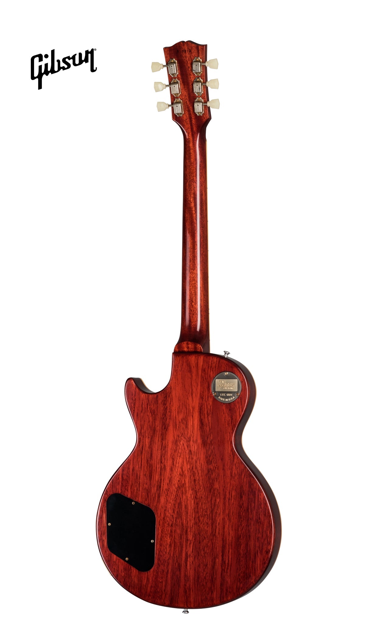 GIBSON 1958 LES PAUL STANDARD REISSUE VOS ELECTRIC GUITAR - WASHED CHERRY SUNBURST - Music Bliss Malaysia