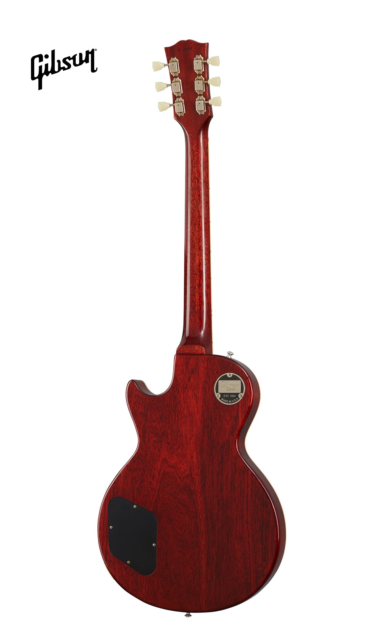 GIBSON 1959 LES PAUL STANDARD REISSUE VOS ELECTRIC GUITAR - ICED TEA BURST - Music Bliss Malaysia