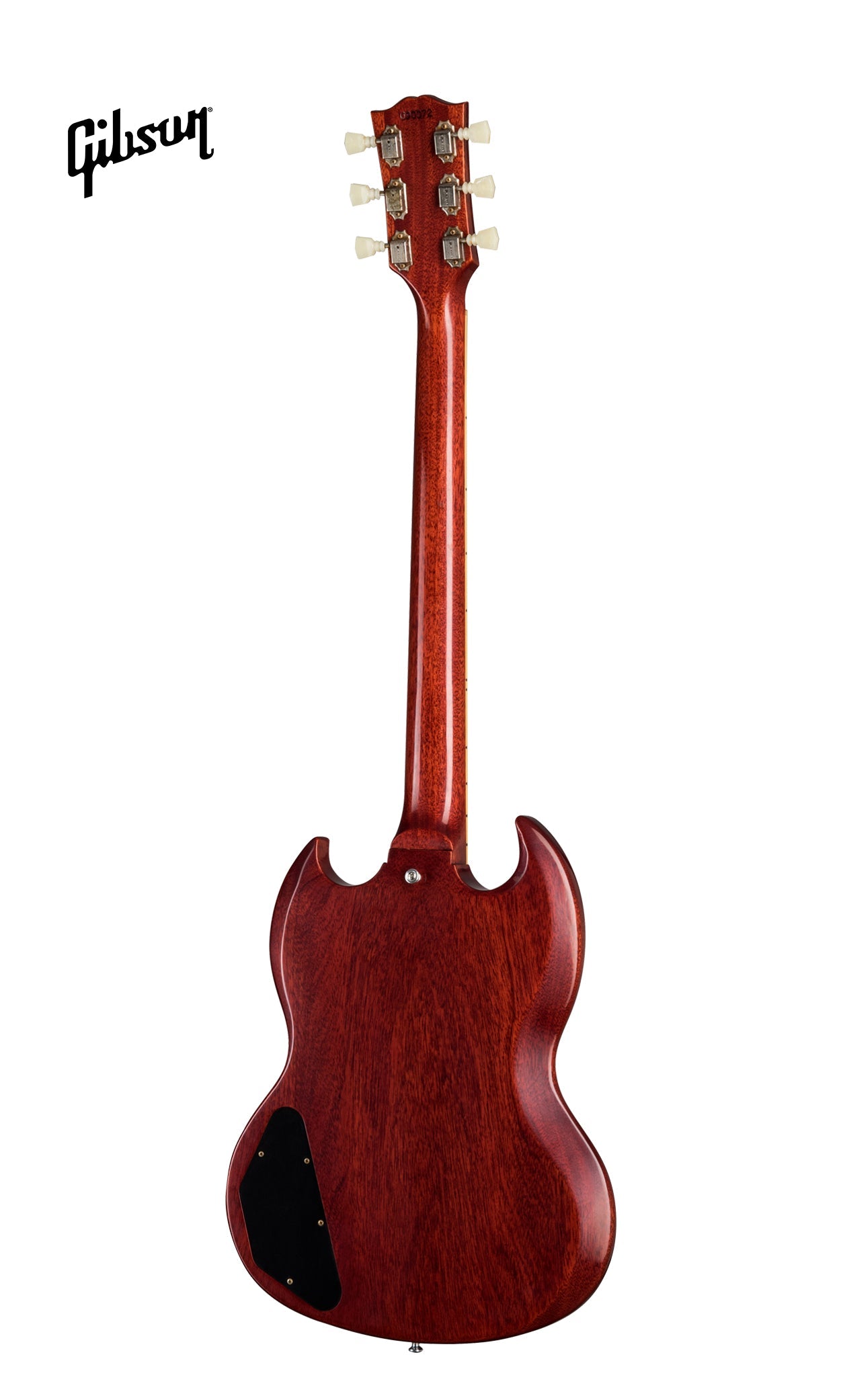 GIBSON 1961 LES PAUL SG STANDARD REISSUE STOPBAR VOS ELECTRIC GUITAR - CHERRY RED - Music Bliss Malaysia