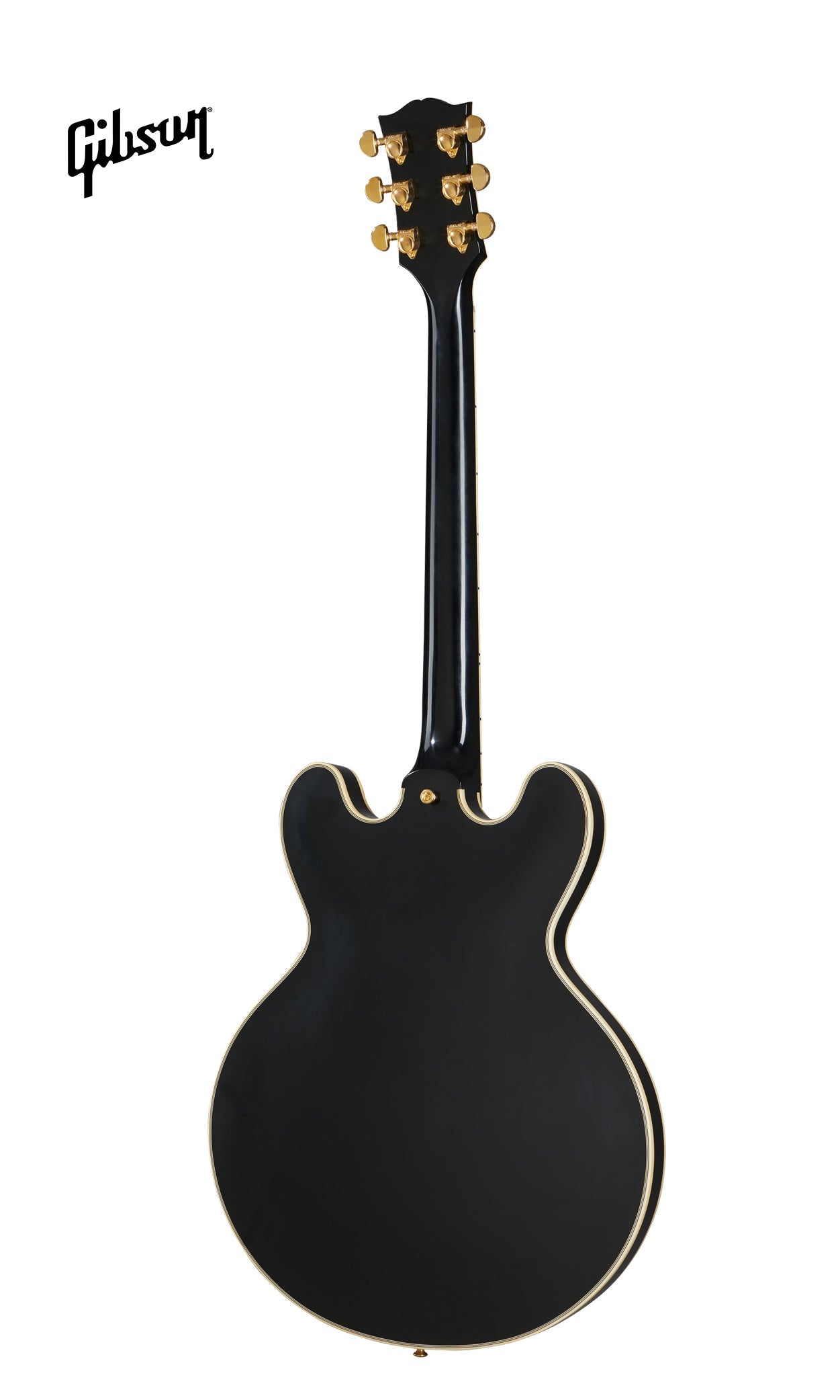 GIBSON 1959 ES-355 REISSUE STOP BAR VOS SEMI-HOLLOWBODY ELECTRIC GUITAR - EBONY - Music Bliss Malaysia