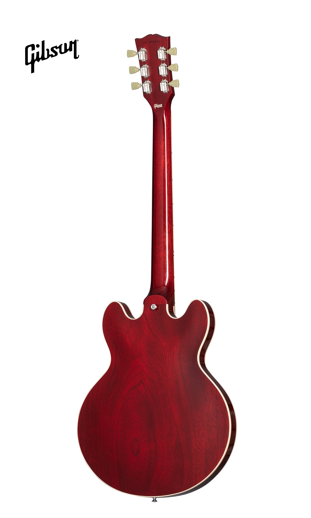 GIBSON CS-336 FIGURED TOP SEMI-HOLLOWBODY ELECTRIC GUITAR - VINTAGE SUNBURST - Music Bliss Malaysia