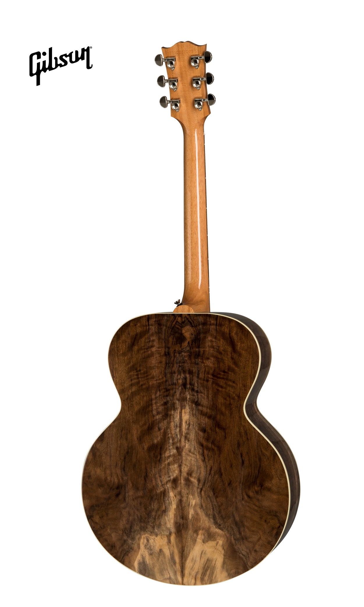 GIBSON SJ-200 STUDIO WALNUT ACOUSTIC-ELECTRIC GUITAR - ANTIQUE NATURAL - Music Bliss Malaysia