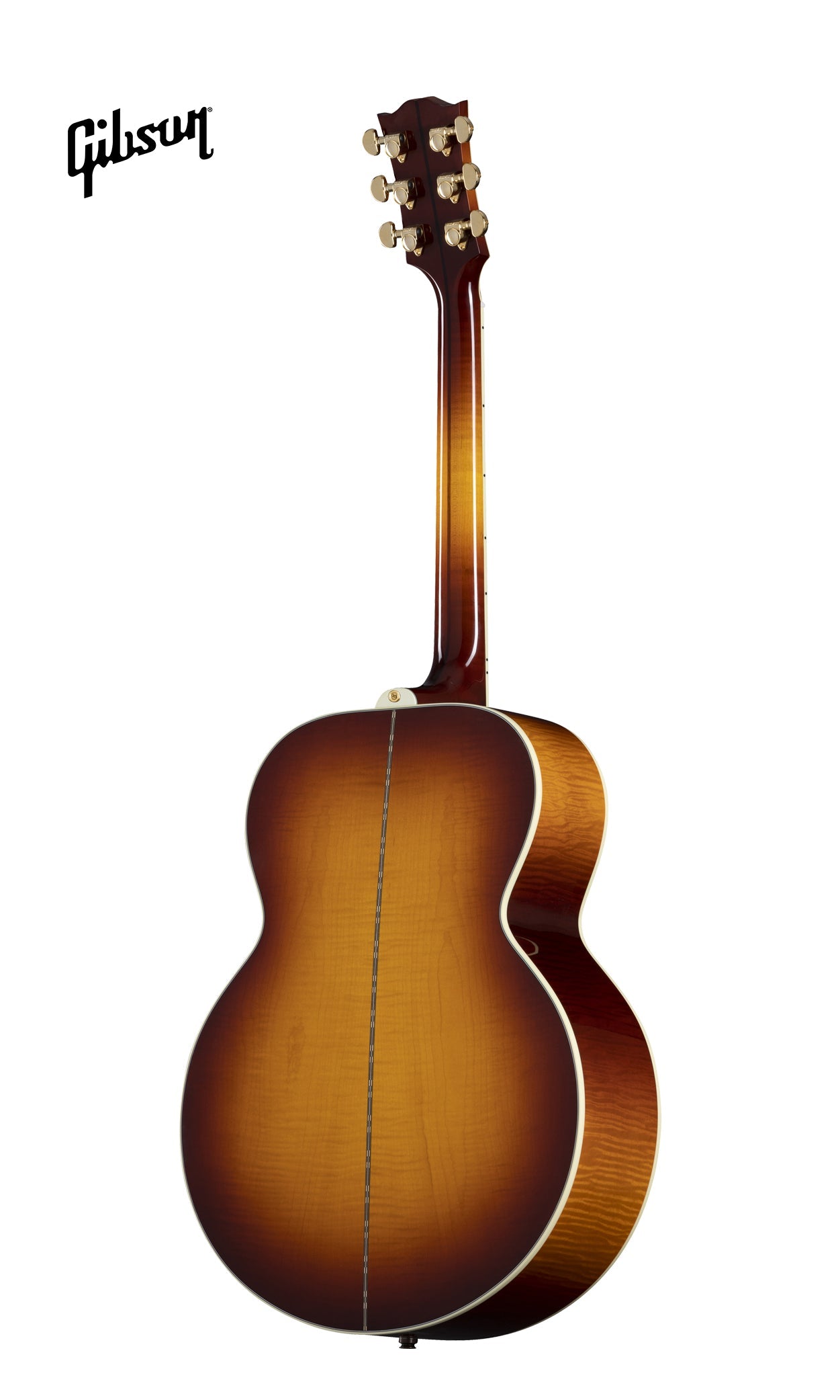 GIBSON SJ-200 STANDARD MAPLE ACOUSTIC-ELECTRIC GUITAR - AUTUMNBURST - Music Bliss Malaysia