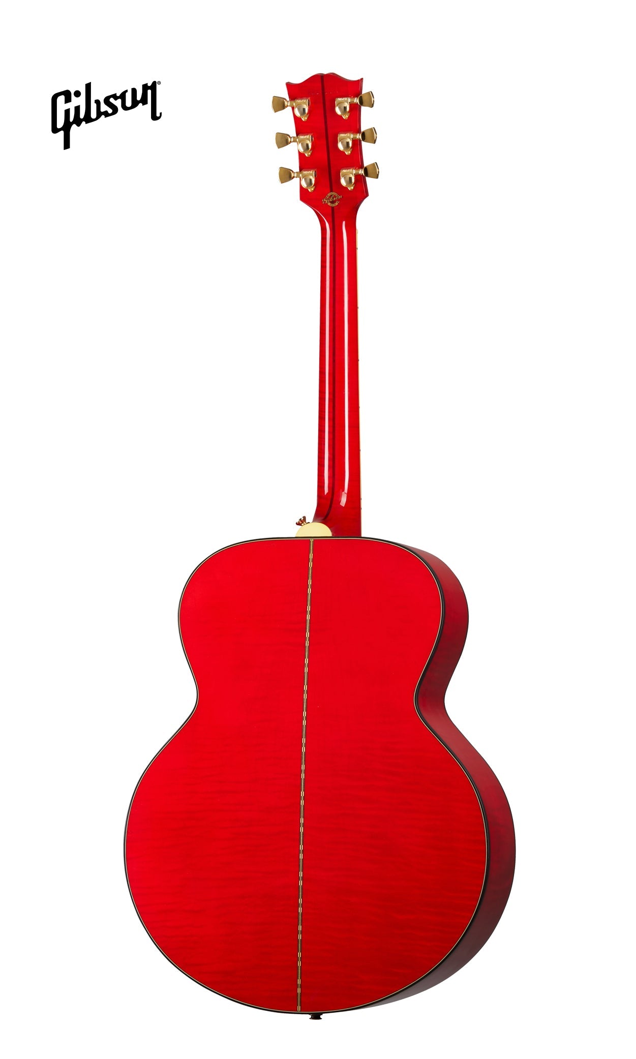 GIBSON ORIANTHI SJ-200 ACOUSTIC-ELECTRIC GUITAR - CHERRY - Music Bliss Malaysia