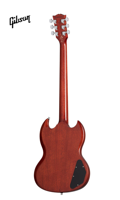 GIBSON TONY IOMMI "MONKEY" SG SPECIAL LEFT-HANDED ELECTRIC GUITAR - VINTAGE CHERRY - Music Bliss Malaysia