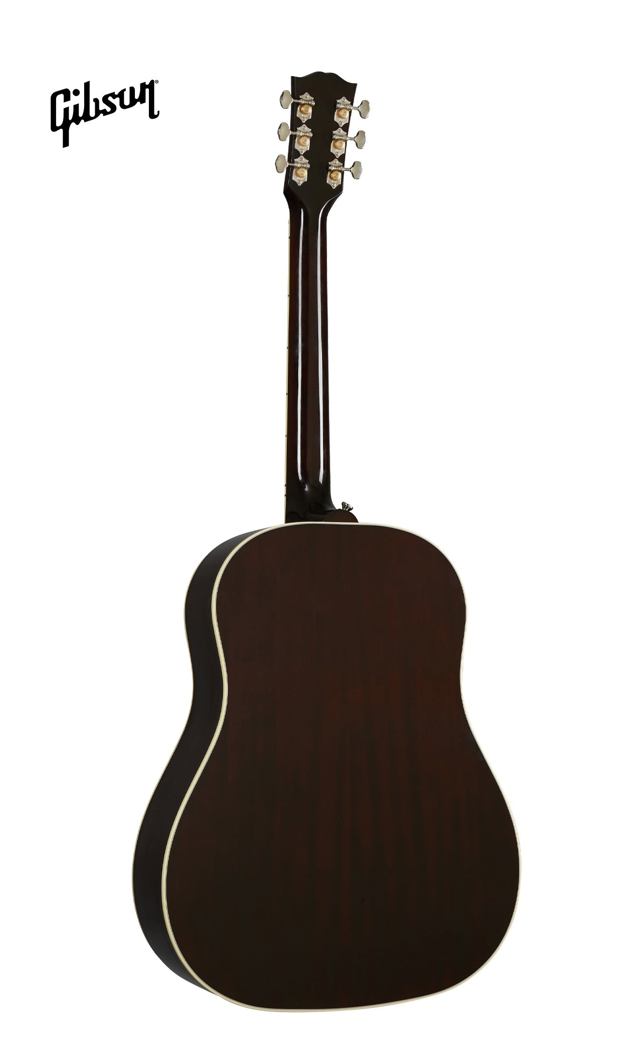 GIBSON SOUTHERN JUMBO ORIGINAL LEFT-HANDED ACOUSTIC-ELECTRIC GUITAR - VINTAGE SUNBURST - Music Bliss Malaysia