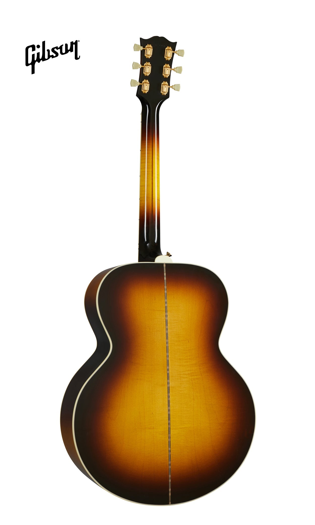 GIBSON SJ-200 ORIGINAL LEFT-HANDED ACOUSTIC GUITAR - VINTAGE SUNBURST - Music Bliss Malaysia