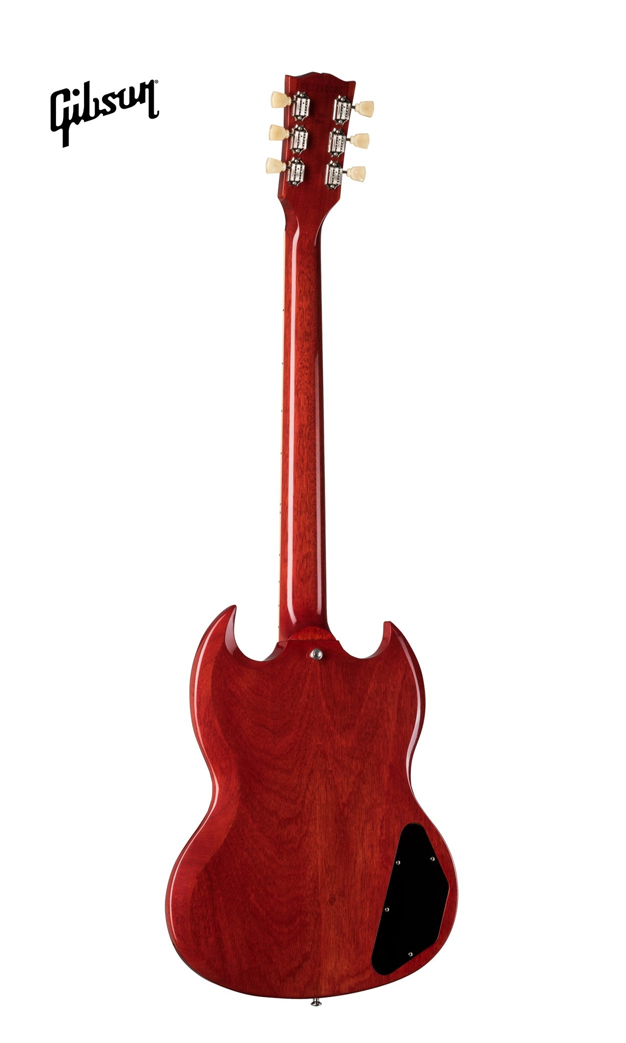 GIBSON SG STANDARD '61 LEFT-HANDED ELECTRIC GUITAR - VINTAGE CHERRY - Music Bliss Malaysia