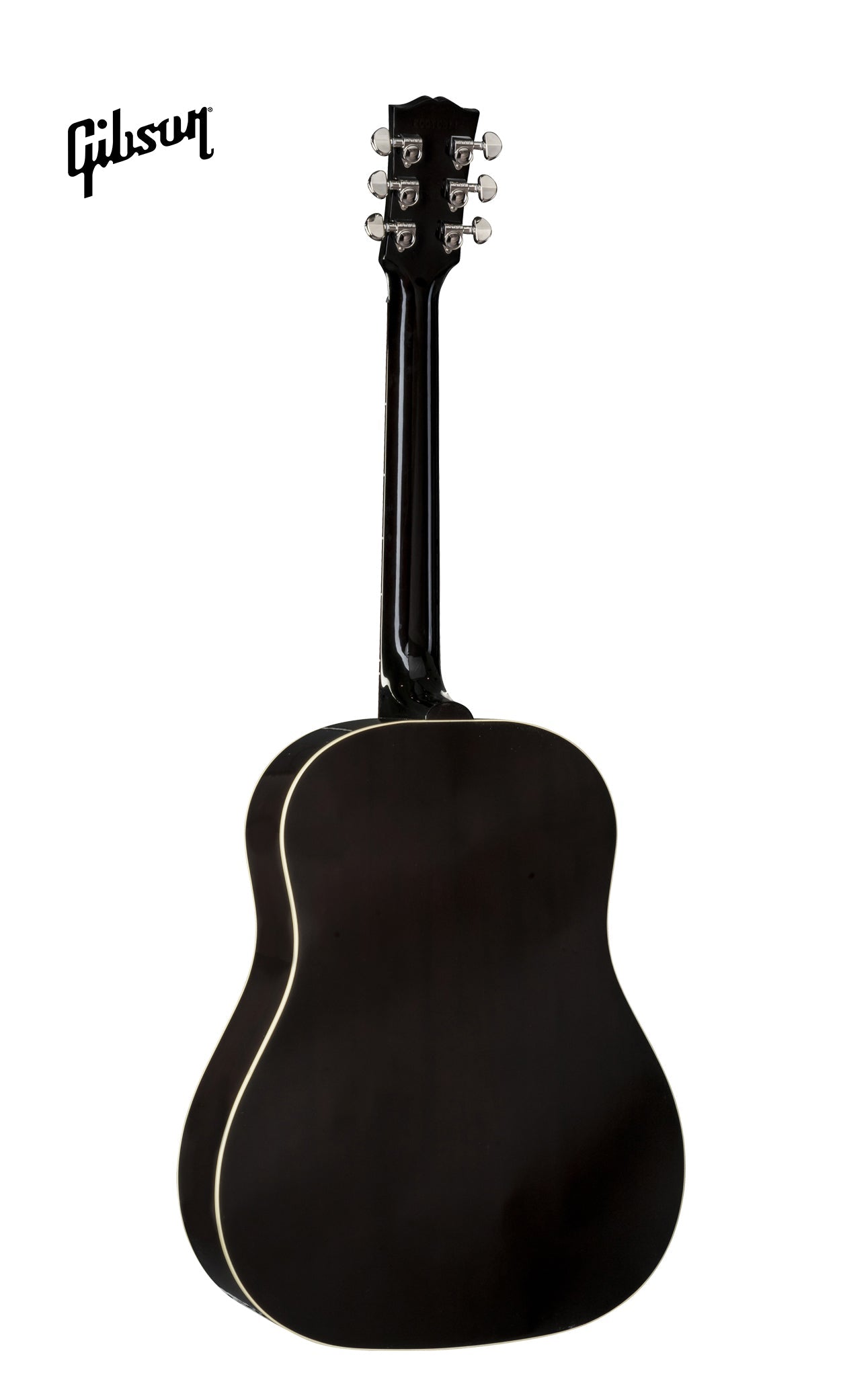 GIBSON J-45 STANDARD LEFT-HANDED ACOUSTIC-ELECTRIC GUITAR - VINTAGE SUNBURST - Music Bliss Malaysia