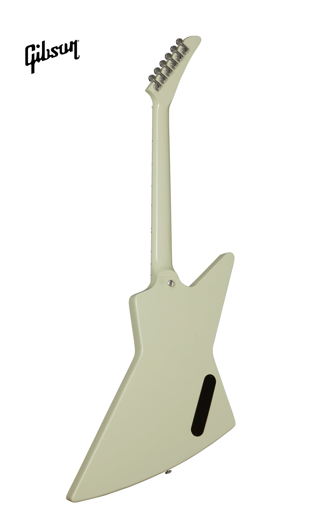 GIBSON 70S EXPLORER LEFT-HANDED ELECTRIC GUITAR - CLASSIC WHITE - Music Bliss Malaysia