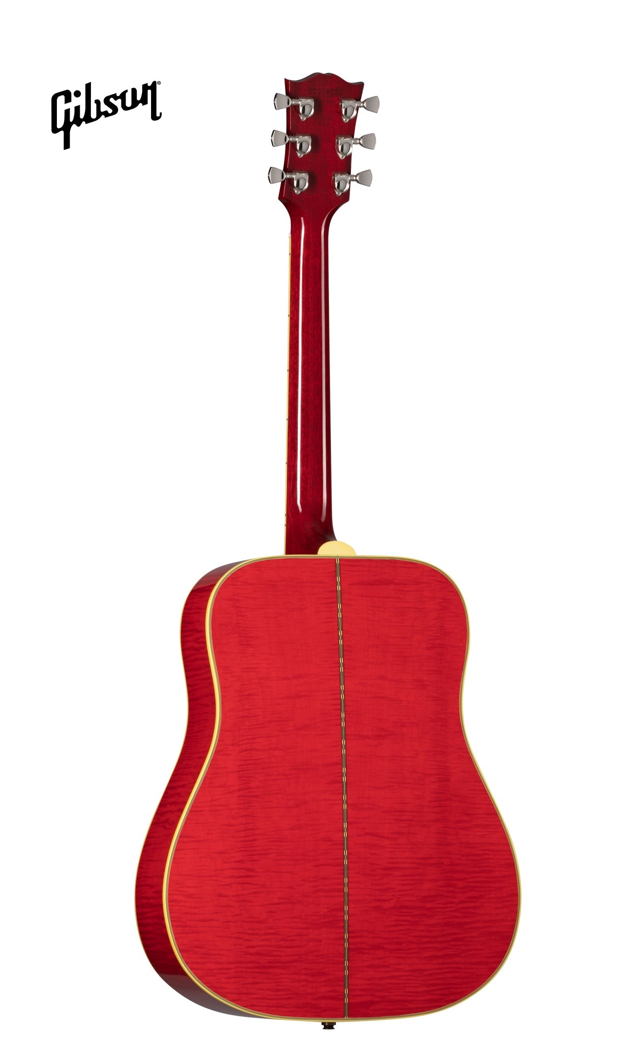 GIBSON DOVE ORIGINAL LEFT-HANDED ACOUSTIC-ELECTRIC GUITAR - VINTAGE CHERRY SUNBURST - Music Bliss Malaysia
