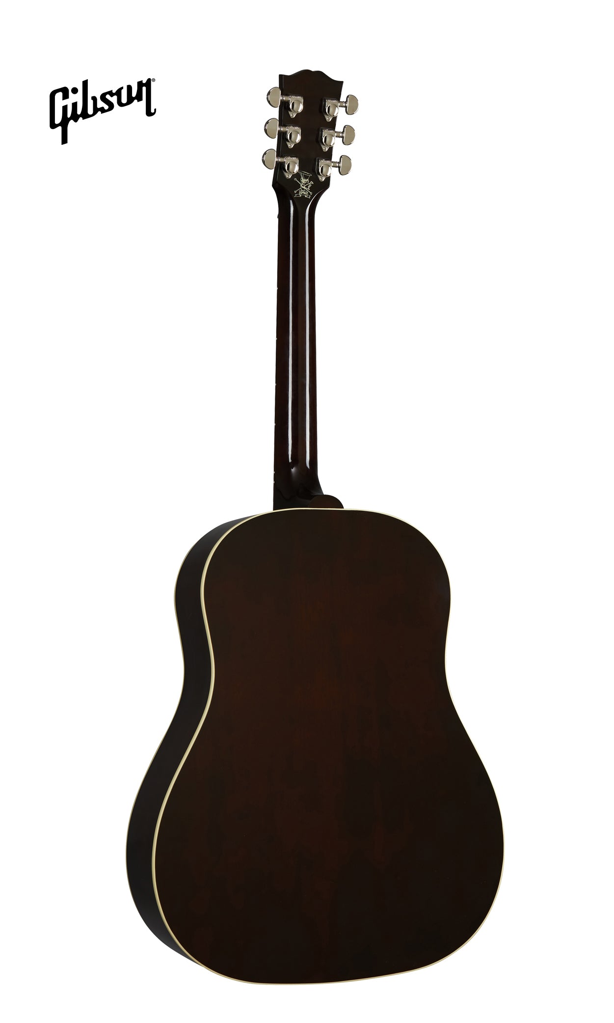 GIBSON SLASH J-45 LEFT-HANDED ACOUSTIC-ELECTRIC GUITAR - NOVEMBER BURST - Music Bliss Malaysia