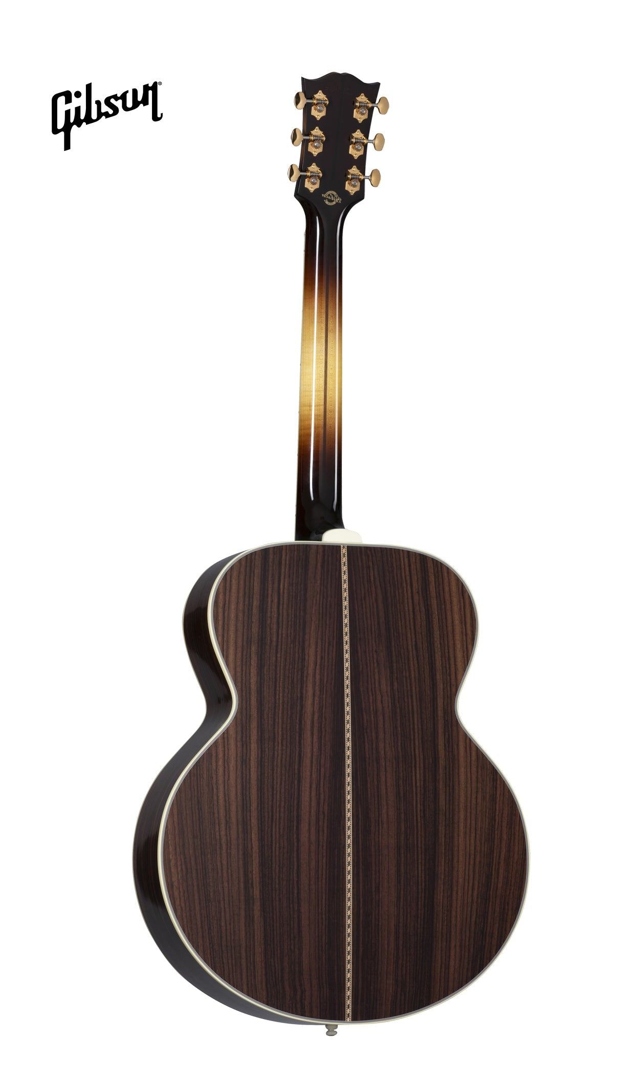 GIBSON SJ-200 WESTERN CLASSIC LEFT-HANDED ACOUSTIC GUITAR - VINTAGE SUNBURST - Music Bliss Malaysia