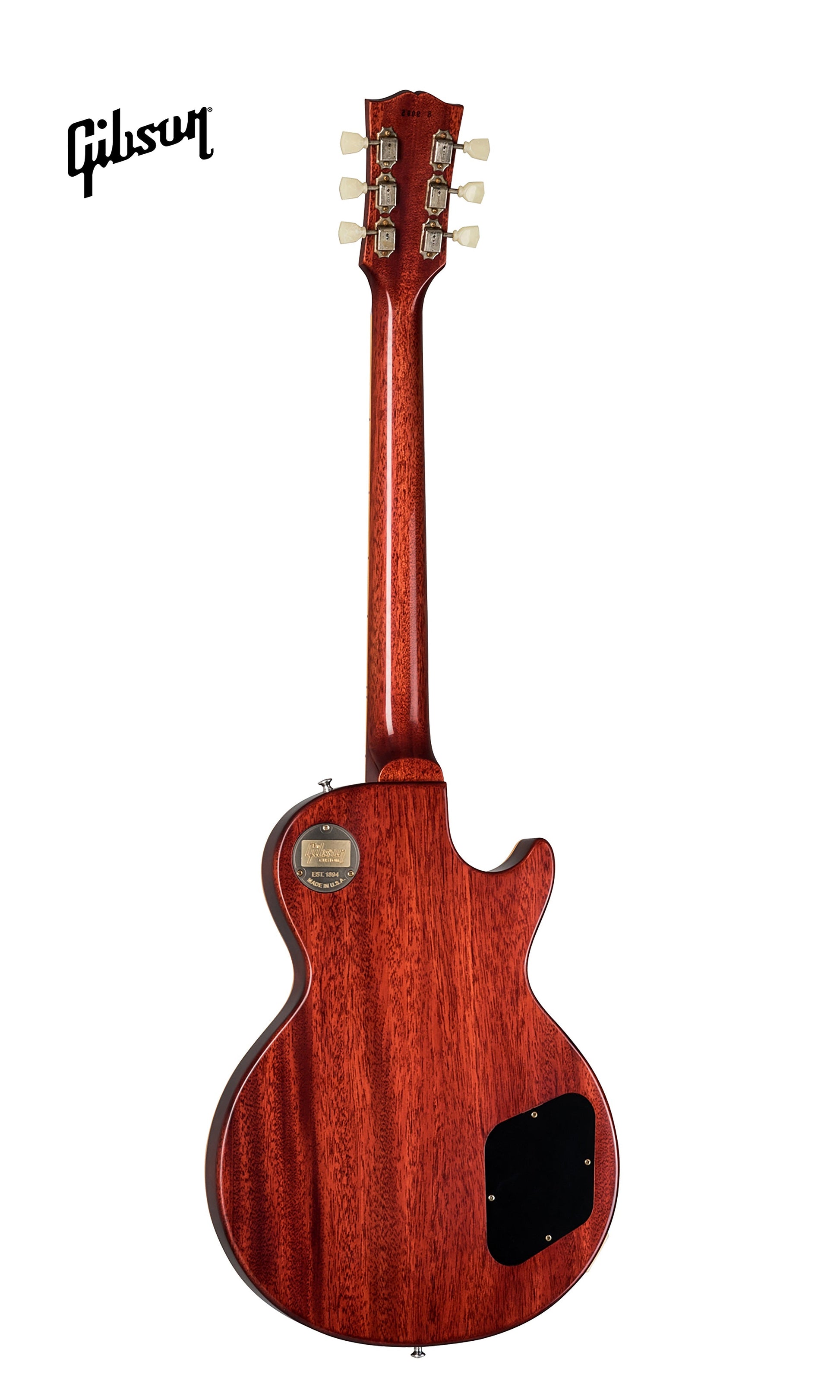 GIBSON 1958 LES PAUL STANDARD REISSUE VOS LEFT-HANDED ELECTRIC GUITAR - BOURBON BURST - Music Bliss Malaysia